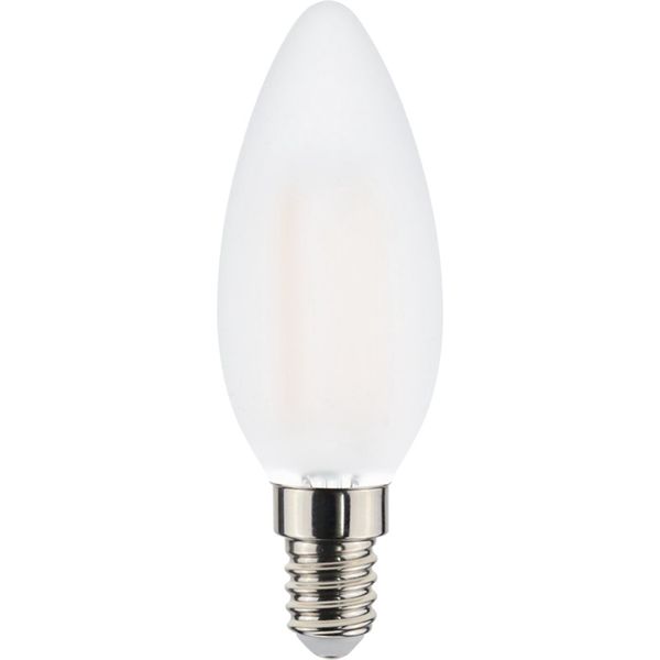 LED SMD Bulb - Candle C35 E14 5W 470lm 2700K Opal 240° image 1