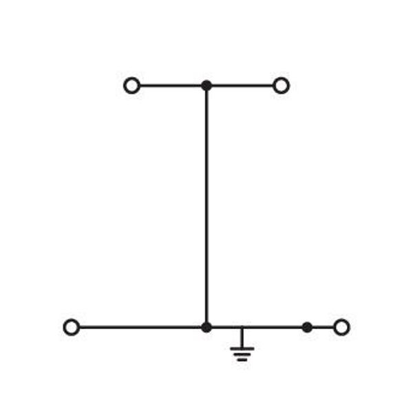 Double-deck terminal block 4-conductor ground terminal block 1.5 mm² g image 4