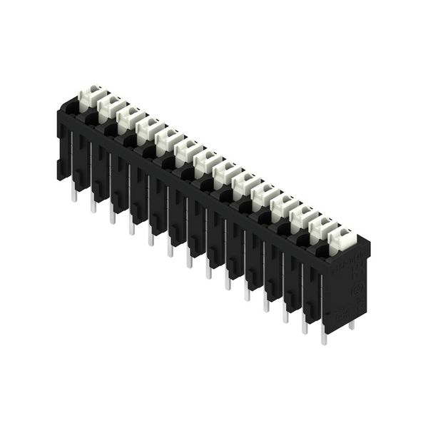 PCB terminal, 3.81 mm, Number of poles: 14, Conductor outlet direction image 3