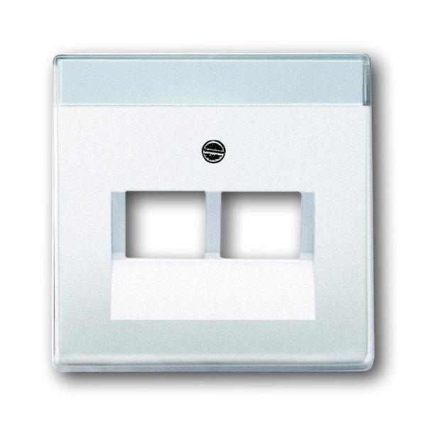 1803-02-84 CoverPlates (partly incl. Insert) future®, Busch-axcent®, solo®; carat® Studio white image 1