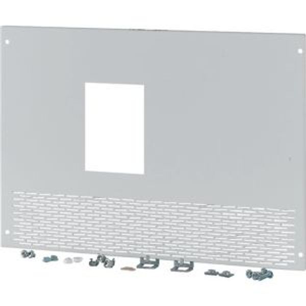 Front plate, NZM3/630A, single, fixed version, W=600mm image 2