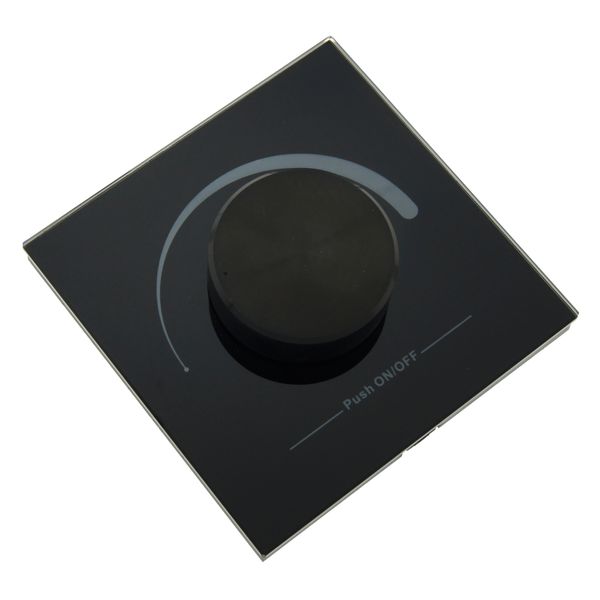 LED RF Controller Mono - wall transmitter black image 2