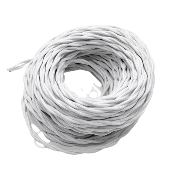 Textile Cable 3*1 white EDM 11904 image 1