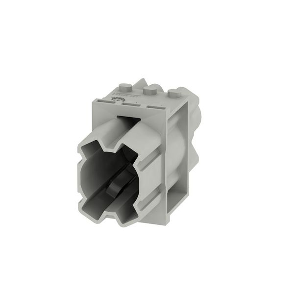 Module insert for industrial connector, Series: ModuPlug, Crimp connec image 2