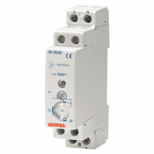 MAIN DISCONNECTION SWITCH WITH SELF LEARNING FUNCTION - 16A 230V AC - 1 MODULE image 1