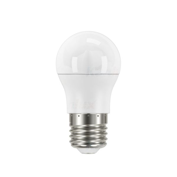 LED lamp, IQ-LED G45E27 7,5W-CW, 7,5W, 830lm, 6500K, E27 (27311) image 1