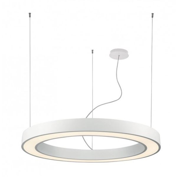 Suspended White Ring D1800 4000K  Dimmable image 1