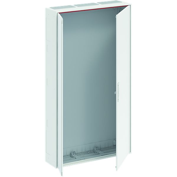 A39 ComfortLine A Wall-mounting cabinet, Surface mounted/recessed mounted/partially recessed mounted, 324 SU, Isolated (Class II), IP44, Field Width: 3, Rows: 9, 1400 mm x 800 mm x 215 mm image 1