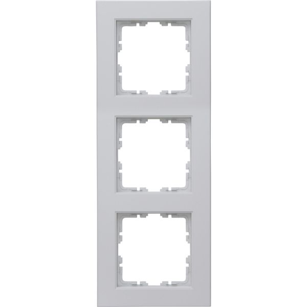 HK07 - Abdeckrahmen 3-fach, Farbe: grau matt image 1