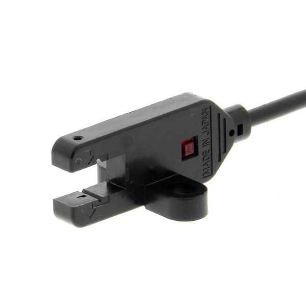 Photomicro sensor, slim, 5mm slot, T-shaped, indicator incident light image 2
