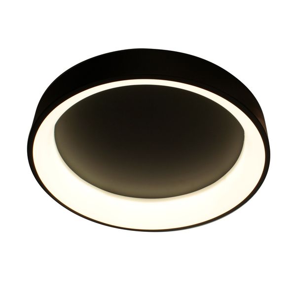 Siena LED Flush Light 30W 2100Lm 3CCT RGB Black image 1