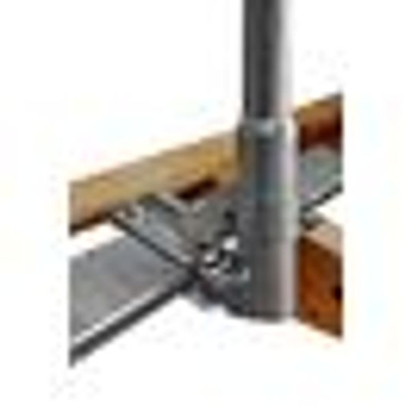 Rafter fastener Goliat, incl. mast 3.000mm, horizontal,Steel image 4