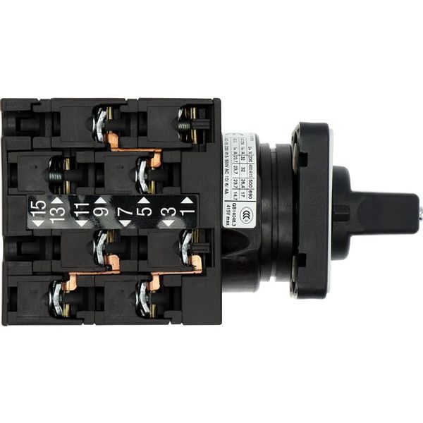 Multi-speed switches, T3, 32 A, flush mounting, 4 contact unit(s), Contacts: 8, 60 °, maintained, With 0 (Off) position, 1-0-2, Design number 8441 image 3