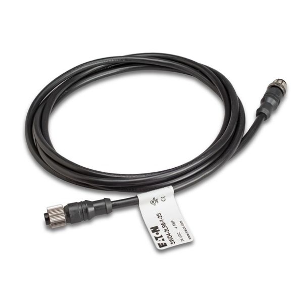 I/O-Device connection cable IP67, 5-pole, M 2, Prefabricated with M12 plug and M12 socket image 2