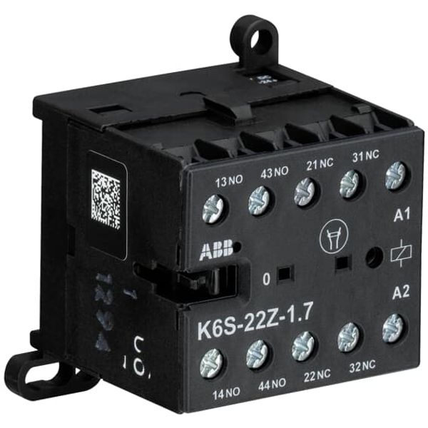 K6S-22Z-1.7-71 Mini Contactor Relay 24VDC, 1.7W image 3