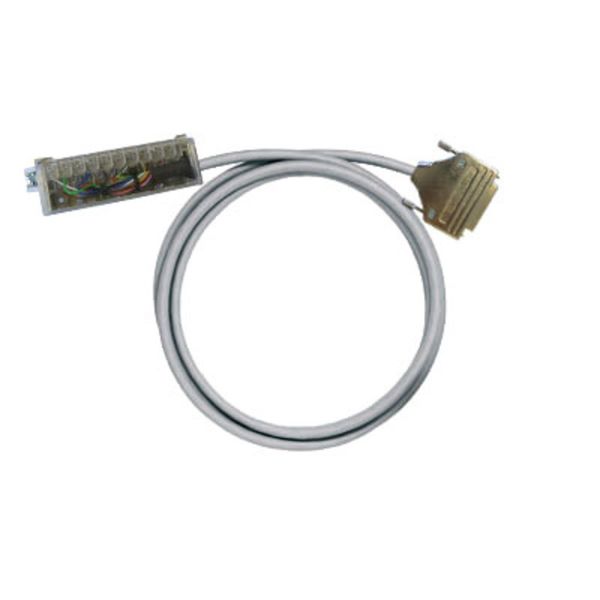 PLC-wire, Analogue signals, 25-pole, Cable LiYCY, 3.5 m, 0.25 mm² image 1