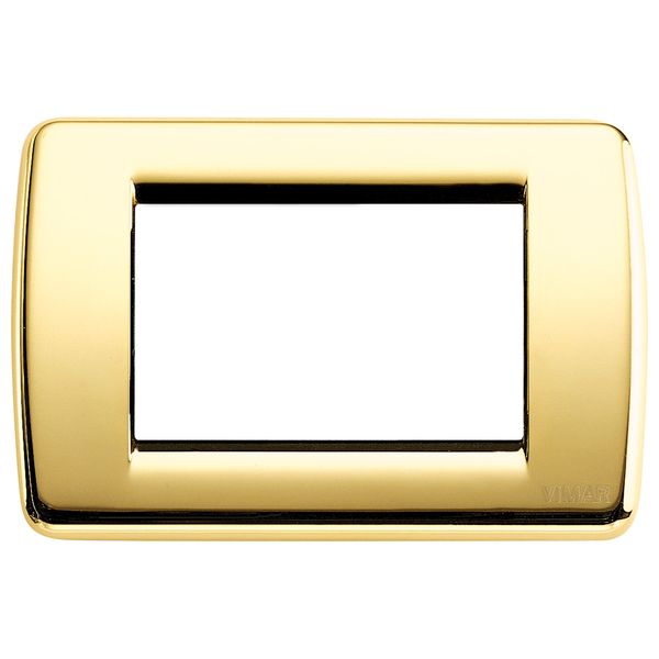 Rondò plate 3M metal polished gold image 1