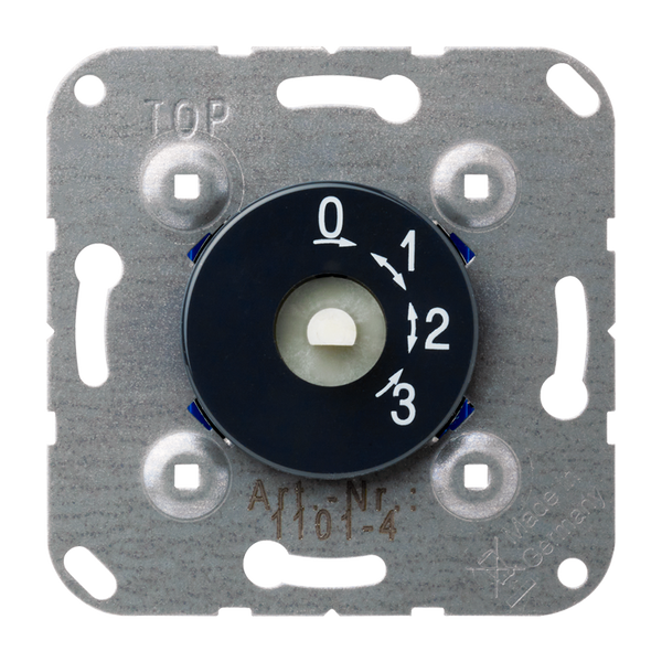 Rotary switch insert, 3-level switch 1101-4 image 3