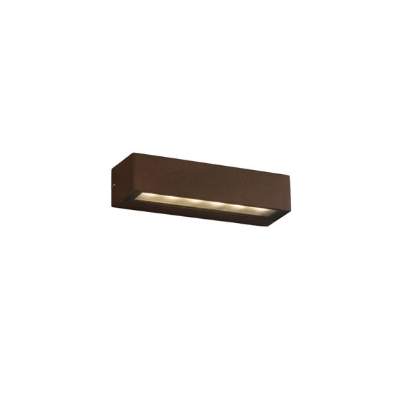 DORO-13 WALL LAMP LED 2x6.5W 3000K BROWN OXIDO image 1