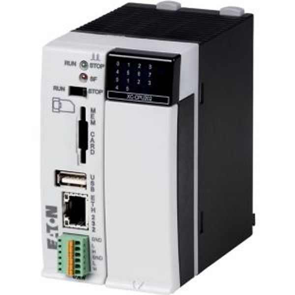 Modular PLC, 24 V DC, 8DI, 6DO, ethernet, RS232, CAN, 4MB, web Server image 2