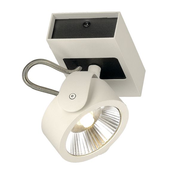 KALU LED 1 Wall and Ceiling luminaire,white/black,3000K,60ø image 3