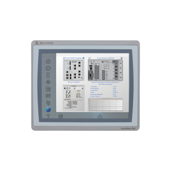 Operator Interface, Touch Screen, 10.4" Color, DC Power image 1