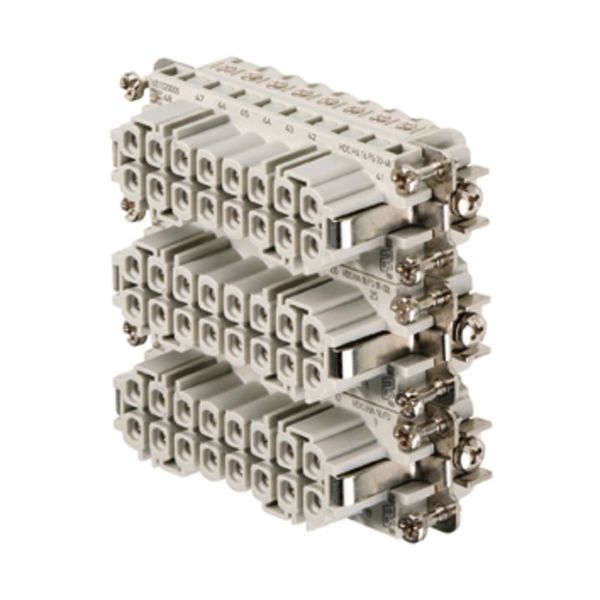 Contact insert (industry plug-in connectors), Female, 250 V, 16 A, Num image 1