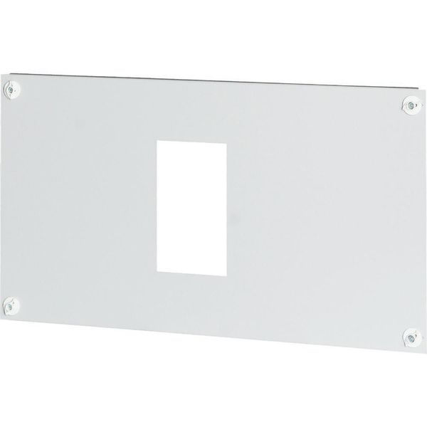 Front plate single mounting NZM4 for XVTL, horizontal HxW=400x800mm image 3