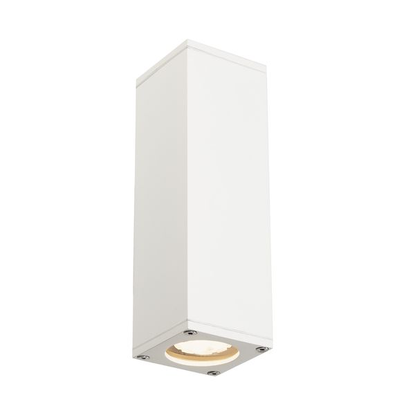 THEO UP/DOWN OUT wall lamp, GU10, max. 2x35W, square, white image 1