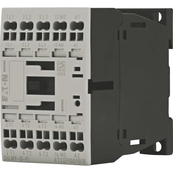 Contactor, 3 pole, 380 V 400 V 4 kW, 1 N/O, 230 V 50/60 Hz, AC operation, Push in terminals image 23