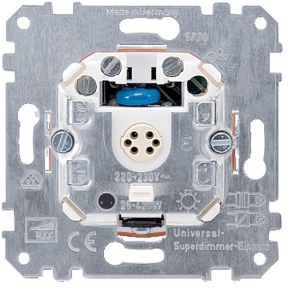 Universal super dimmer insert, 25-420 VA image 2