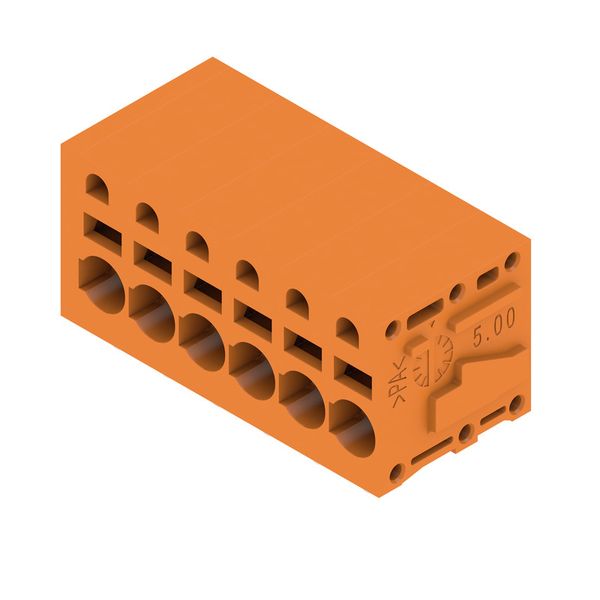 PCB terminal, 5.00 mm, Number of poles: 6, Conductor outlet direction: image 3