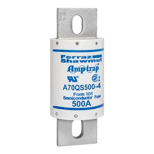 High Speed Fuse Amp-Trap® A70QS 700VAC 700VDC 500A Bolted Blade image 1