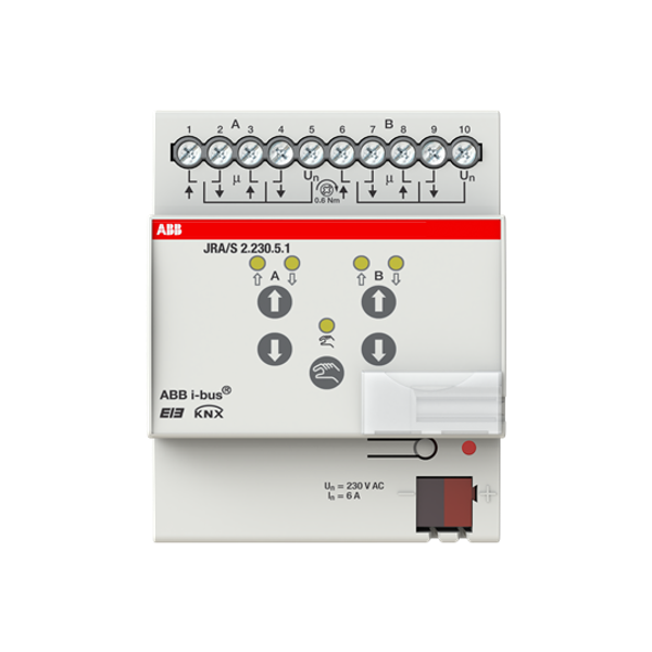 JRA/S 2.230.5.1 JRA/S2.230.5.1 Blind/Roller Shutter Act, Travel Det, 2-f, 230 V AC, Man Op, MDRC image 7