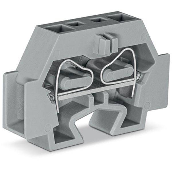 Space-saving, 2-conductor end terminal block without push-buttons with image 2