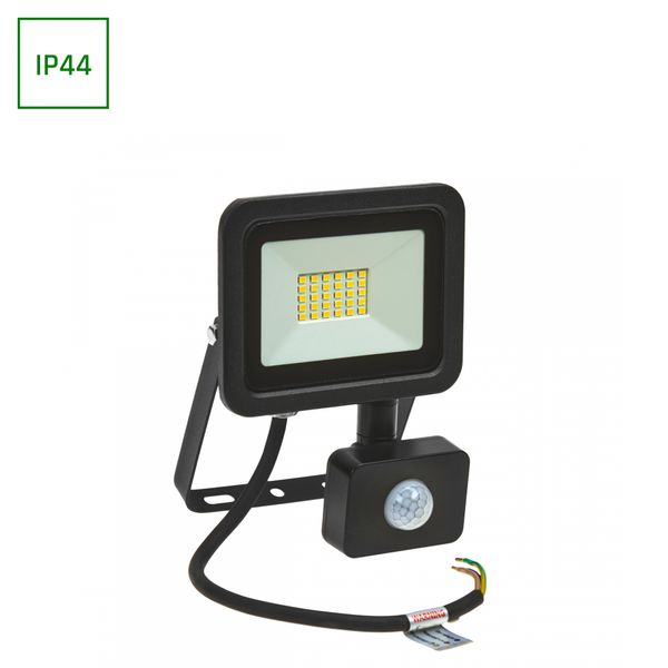 NOCTIS LUX 2 SMD 230V 20W IP44 NW black with sensor image 1