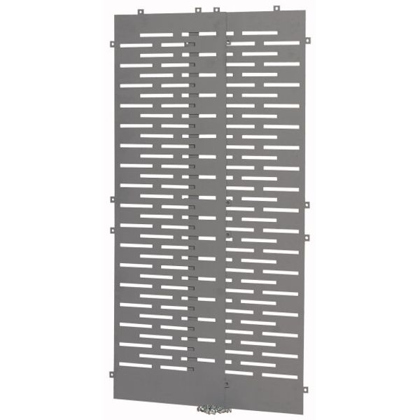 Transparent plastic partition for XP sections, W=600mm image 1