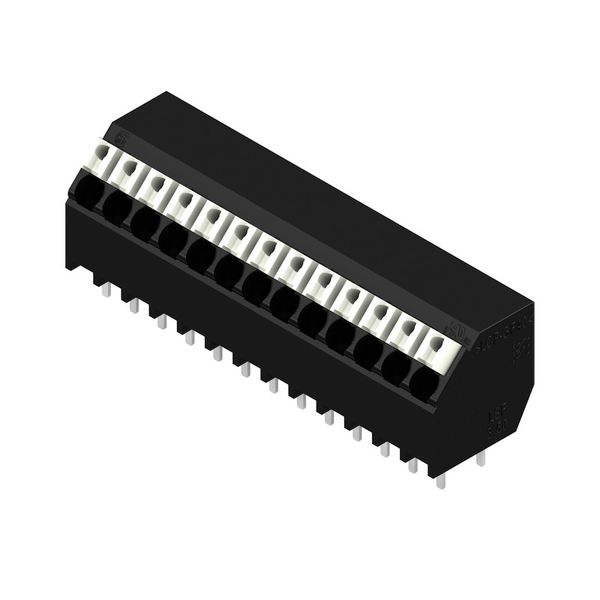 PCB terminal, 3.50 mm, Number of poles: 13, Conductor outlet direction image 2