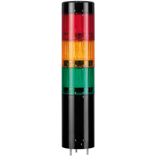 Signal tower Modlight50 Pro equipped with LED modules green,amber,red image 1