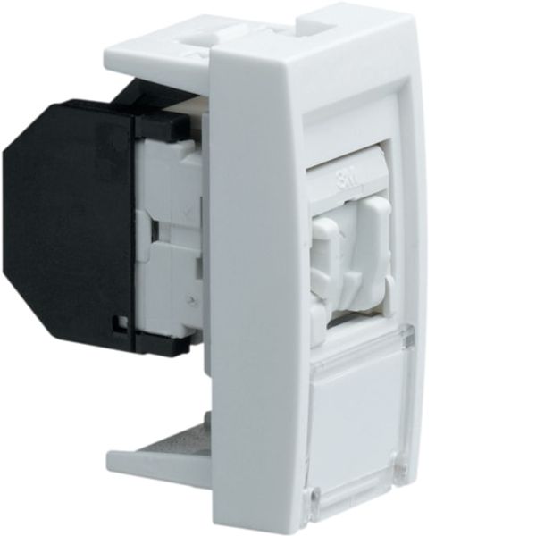 Priza date RJ45 categorie 5e FTP, alb, 1M image 1