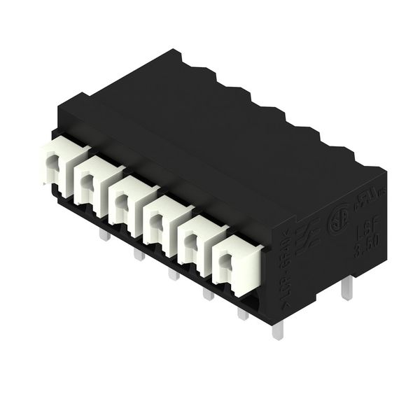 PCB terminal, 3.50 mm, Number of poles: 6, Conductor outlet direction: image 2