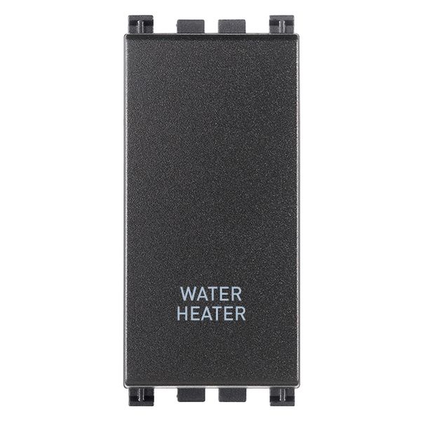 2P 20AX 1-way switch WATER/HEATER grey image 1