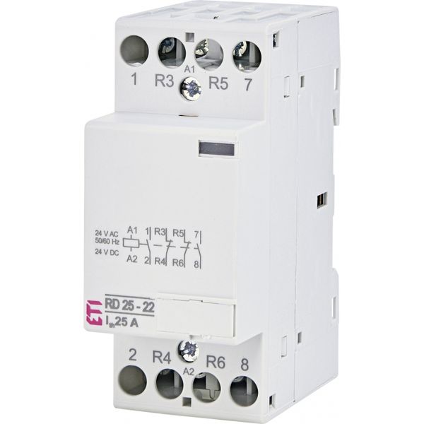 Modular contactor, RD 25-22-24V AC/DC image 1