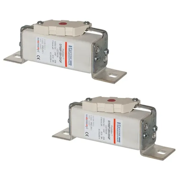 High-Speed Fuse 70 aR 1200VDC IEC 200A Striker L Brackets image 1