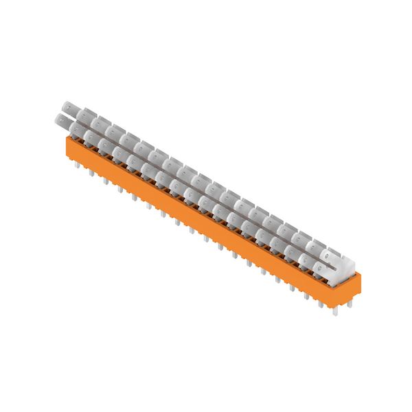 PCB terminal, 5.00 mm, Number of poles: 19, Conductor outlet direction image 2