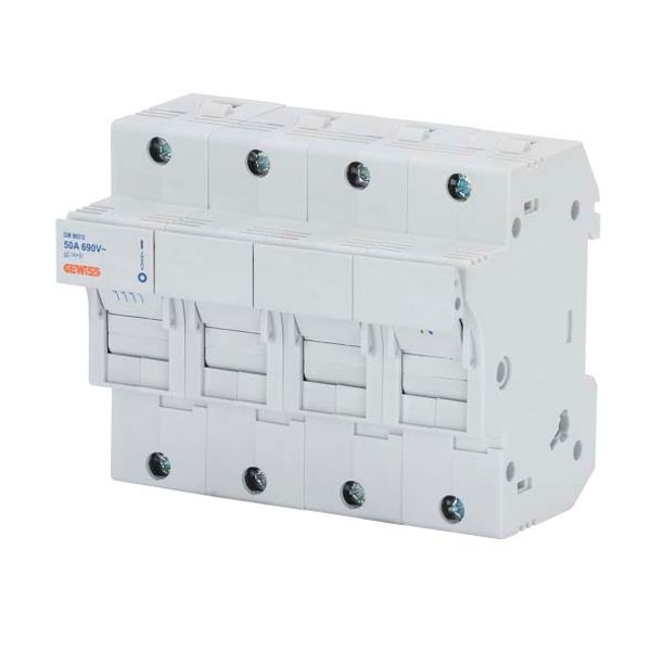 DISCONNECTABLE FUSE-HOLDER - 3P+N 14X51 690V 50A - 6 MODULES image 2