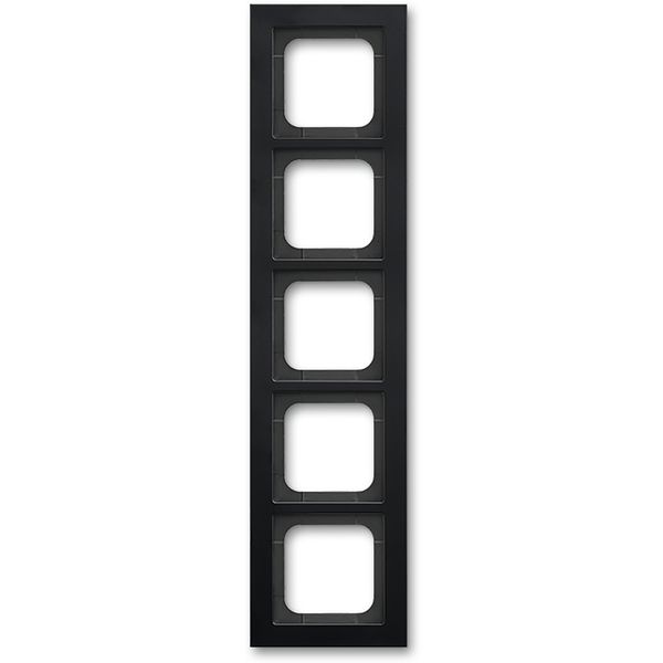 1725-275 Cover Frame Busch-axcent® black matt image 1