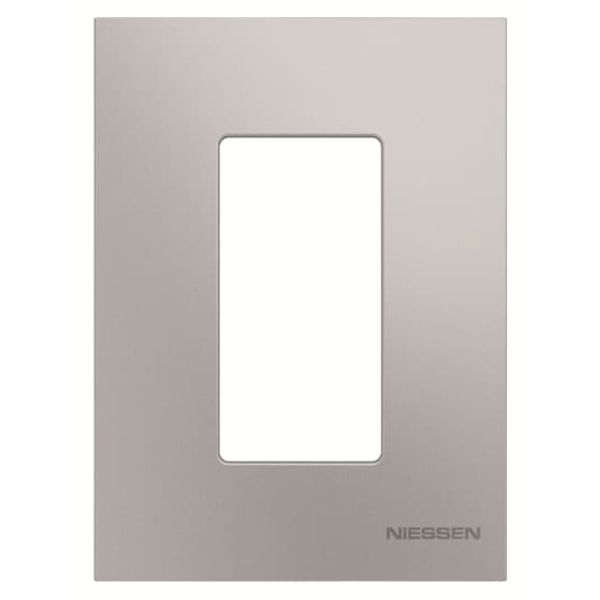 N2473.6 PL Frame NEMA WD6 3gang Silver - Zenit image 1
