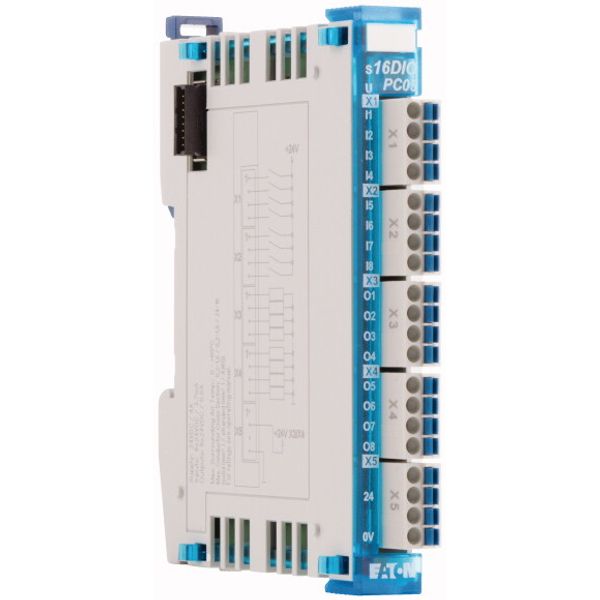Digital I/O module, 8 digital inputs and 8 digital outputs 24 V DC each, pulse-switching, Meter image 5