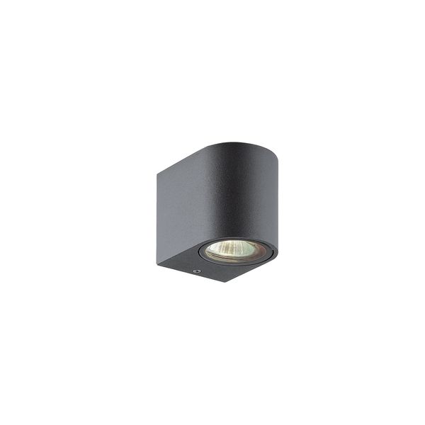 Wall Lamp Dark Gray Round H:80 Tilos image 1